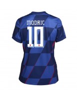 Kroatia Luka Modric #10 Vieraspaita Naisten EM-Kisat 2024 Lyhythihainen